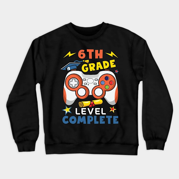 Custom Grade level complete tee Graduation Gift End of school last day of school Video Game Tee Crewneck Sweatshirt by inksplashcreations